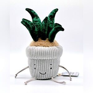 NWT Bunnies by the Bay Window Silly Snake Plant